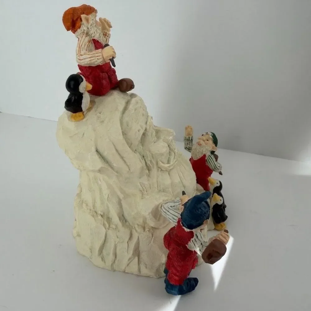 Vintage House of Lloyd Christmas Around the World "Sculpting Santa" w Box 1997 - Picture 7 of 16